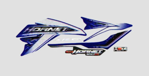 Sticker set [Blue Tank] 2019 for Hornet-HONDA