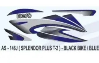 Graphics Sticker HERO SPLENDOR OLD/SPLENDOR PLUS(Type 2)-HERO