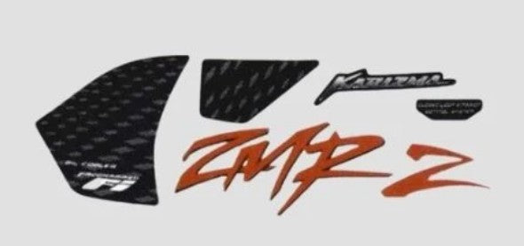 Sticker Set for Karizma Zmr (T3) (Balck Tank Red) -HERO