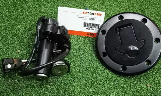 3 IN 1 LOCK SET (52JY0547) for RC 390-KTM