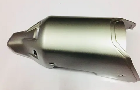 Silencer Plate for  yamaha fzs (silver)-GENUINE