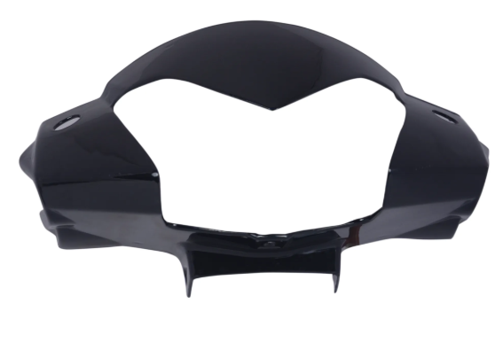 Head Light Visor/mask for mahindra Gusto( Black)-MAHINDRA