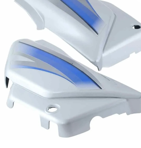 Side Panel/cover for hero Splendor Pro (new Graphics Silver)-GENUINE