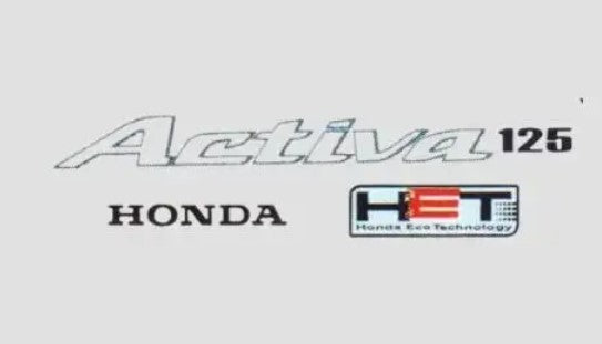 Sticker Set for Activa 125 [ Blue Shield]-ABK