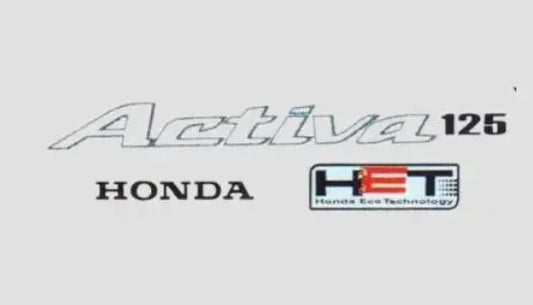 Sticker Set for Activa 125 [ Blue Shield]-ABK