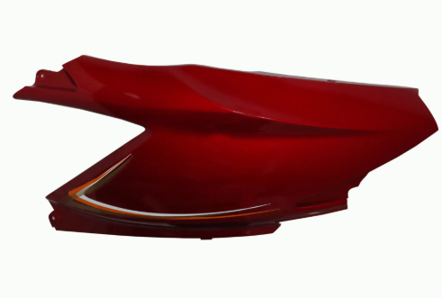 Side Panel/cover for hero Pleasure N/m (Red With Sticker)-GENUINE