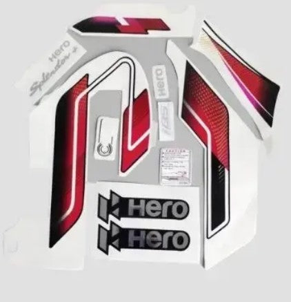 Sticker Set Splendor (BS6) Limited Edition 2021 -HERO