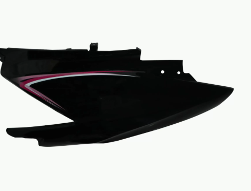 Side Panel/coverfor hero Pleasure N/m( Black With Sticker)-GENUINE