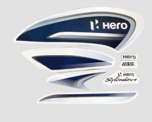 Sticker Set  (BS6) for Splendor Plus-HERO