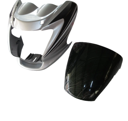 Head Light Visor/mask for hero Passion Pro (Silver)-HERO