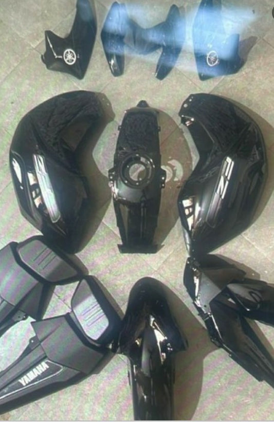 Body Kit for YAMAHA FZ V1 (BLACK) -YAMAHA