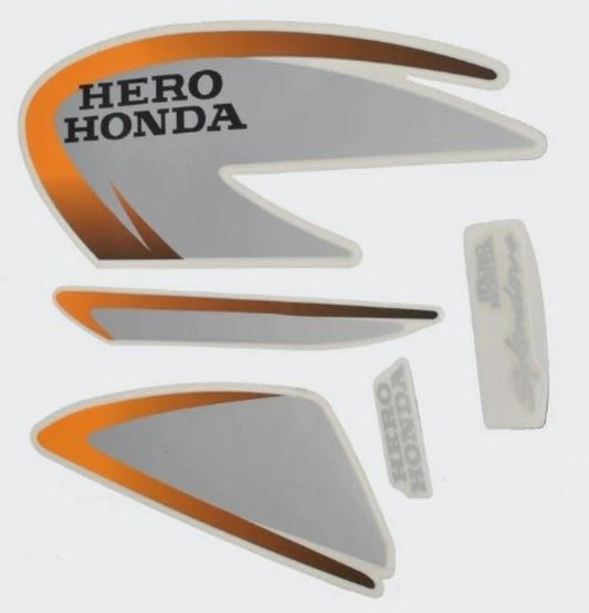 Sticker Set for Splendor Plus [Black Tank  Orange]-HERO
