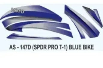 Graphics Sticker for HERO SPLENDOR PRO(Type1)-HERO