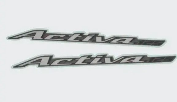 Sticker Set for Activa 125 [ Grey Shield]-ABK