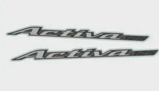 Sticker Set for Activa 125 [ Grey Shield]-ABK