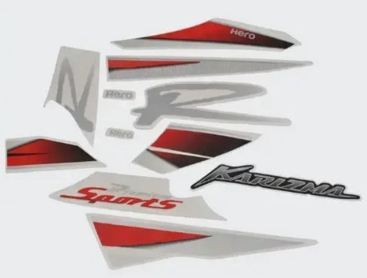 Sticker Set Hero Karizma.R N/M  [Black Tank]-HERO