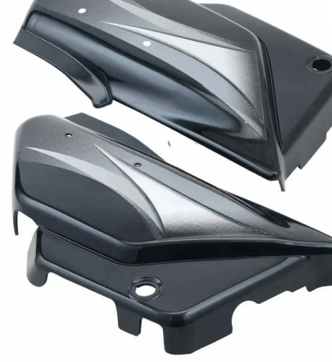 Side Panel/cover for hero Splendor Pro( Black grey Stk)-GENUINE