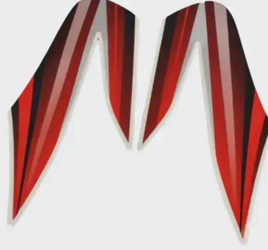Sticker H.L.Firing for Hero Passion Pro T3 [ Black /Red ]-HERO