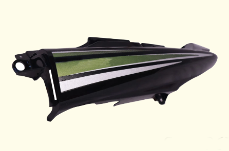 Tail Panel/seat Cowl for hero Passion Pro Digital (Black parrot Green Bike)-GENUINE