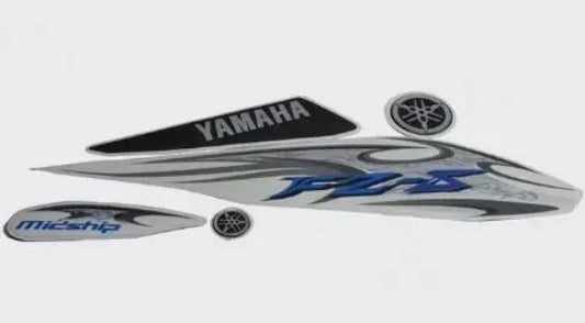 Sticker Set FZS for T4 [White Tank] -YAMAHA