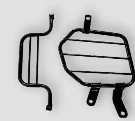 Saree Guard (W/Footrest) (Black) for Phoenix-TVS