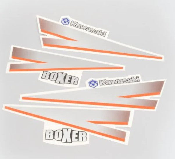 Sticker Set for [Red Tank] Boxer-BAJAJ