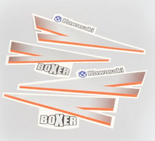 Sticker Set for [Red Tank] Boxer-BAJAJ