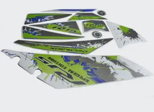 Sticker Set  for R15 V2 (Special Edition Green)-YAMAHA