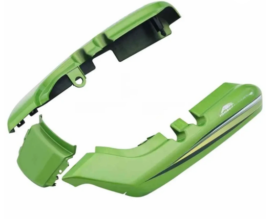 Tail Panel/seat Cowl for hero Splendor Pro (black Aw Green)-GENUINE