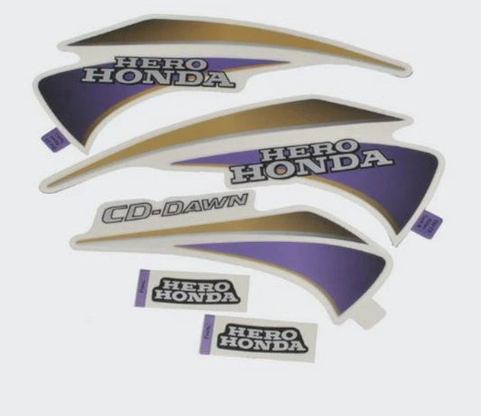 Sticker Set for CD Dawn-HERO
