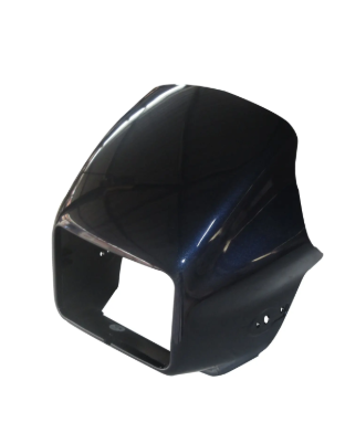 Head Light Visor/mask for hero Splendor Plus(Medium Blue)-HERO