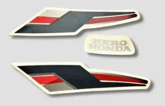 Sticker H.L.Firing for  Super Splendor [AW] [Black Tank-Red]-ABK