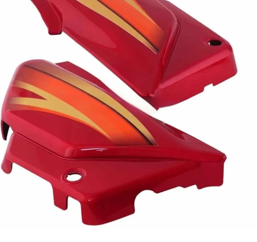 Side Panel/cover for hero Splendor Pro (new Graphics Red)-GENUINE