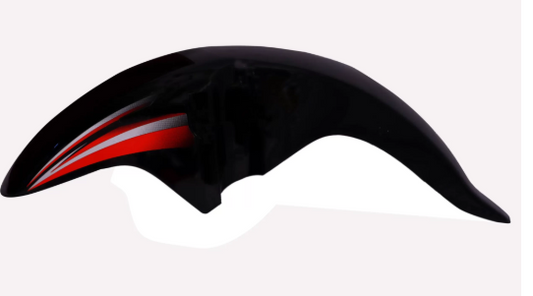 Front Fender/mudguard for honda Dream Yuga N/m graphics) Black-HONDA