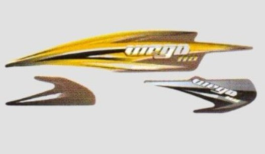 Sticker Set for Wego (T3 [Browm Gold])-TVS