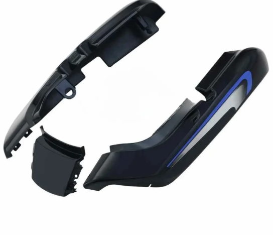 Tail Panel/seat Cowl for hero Splendor Plus (New Model) Black (blue Stk-GENUINE