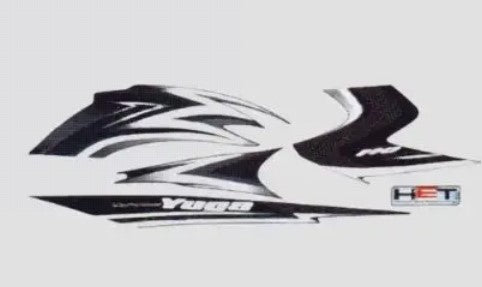 Sticker Set for Yuga (2018 Black/Grey)-HONDA