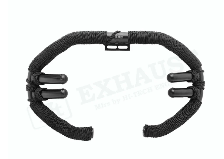 Double Leg Guard With Rope for Royal Enfield Meteor 350-ABK