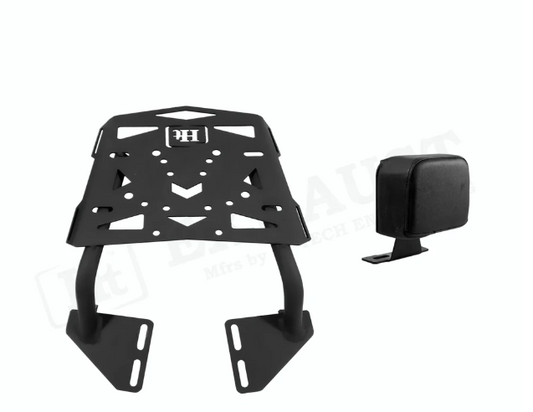 Top Rack With Removable Seat for Royal Enfield Hunter 350-ABK