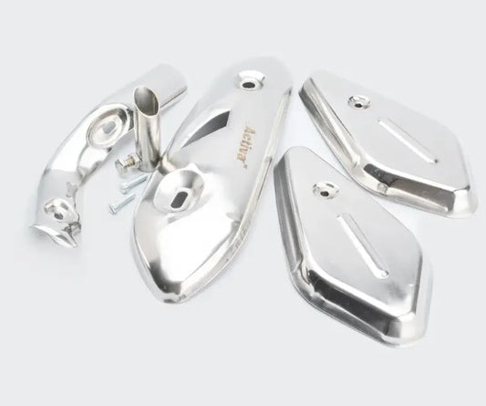 Silencer Patra+Hub Cover for Activa 4G-HONDA