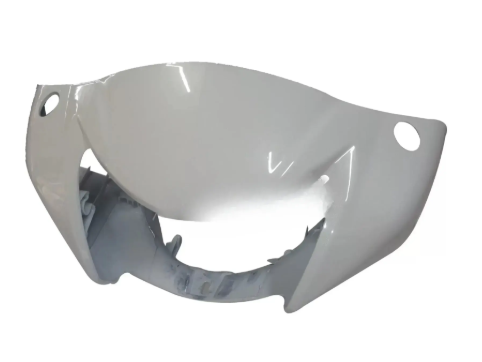 Head Light Visor/mask for tvs Jupiter( White)-TVS