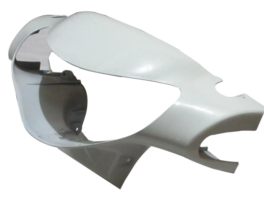 Head Light Visor/mask for tvs Pep Plus (White)-TVS