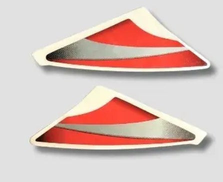 Sticker H.L.Firing  for Splendor Pro [Black Tank-Red]-ABK