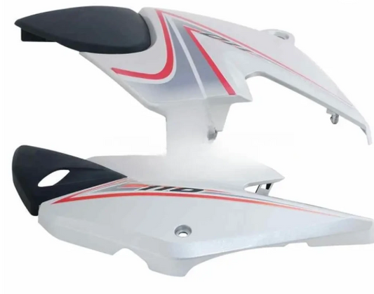 Side Panel/cover for honda Dream Yuga (Silver)-HONDA