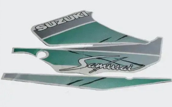 Sticker Set for SUZUKI SAMURAI( Green Tank)-SUZUKI