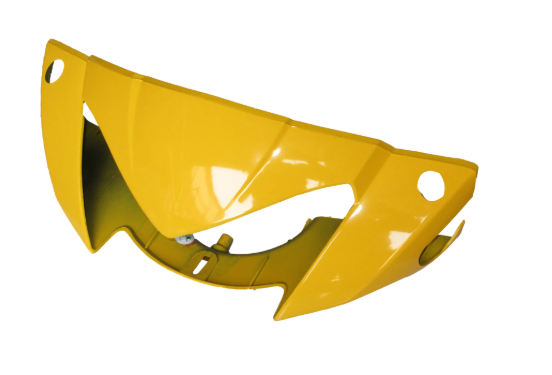 Head Light Visor/mask for hero Pleasure N/m (Yellow)-HERO
