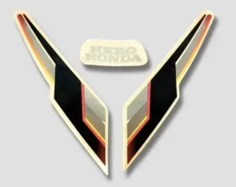 Sticker H.L.Firing for  Super Splendor [AW] [Red Tank-Red]-ABK