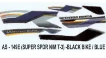 Graphics Sticker  for Super Splendor(Type 3)-HERO