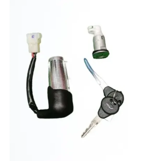 Key Set/lock Set for Mahindra Gusto ( Set Of 2 )-GENUINE