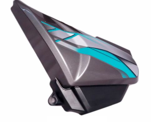 Side Panel/cover for hero Hf Deluxe( Ibs) Grey green Stk-GENUINE